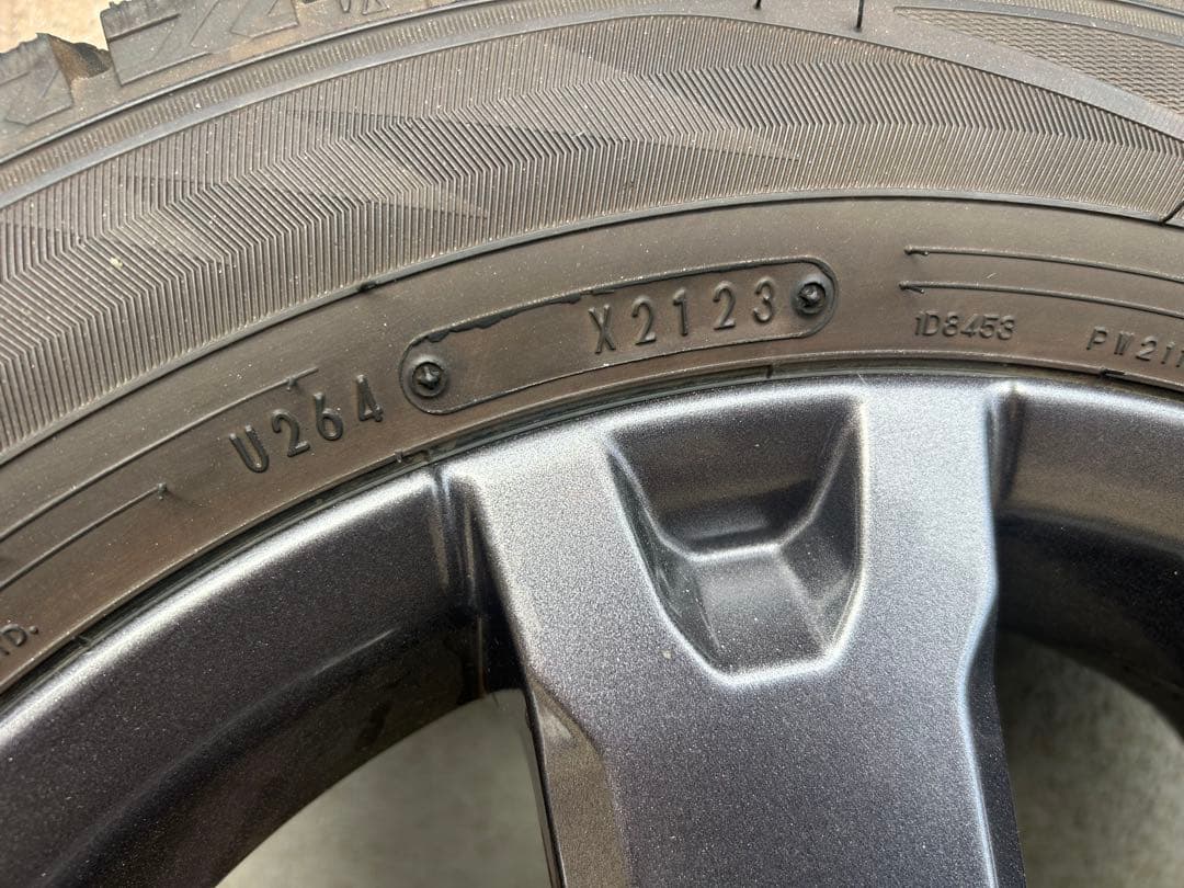 DUNLOP スタッドレスタイヤ 165/15 65スポークホイールセット